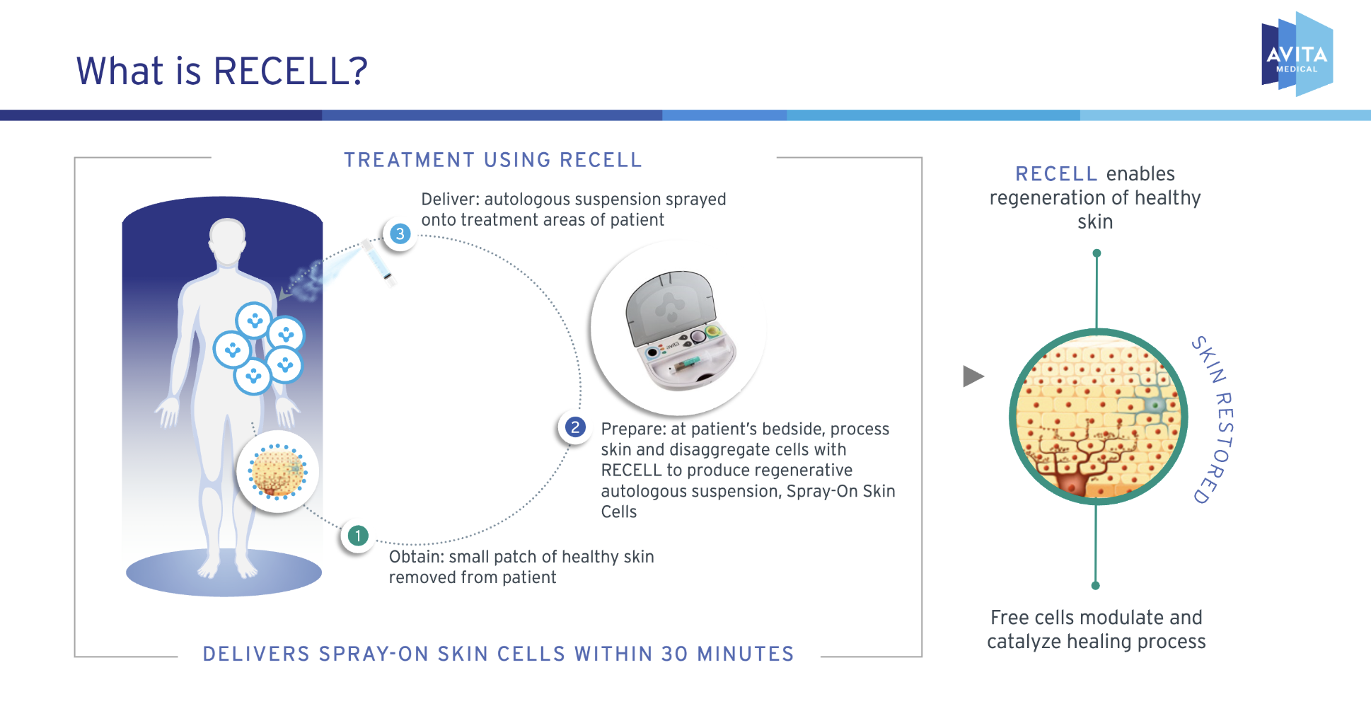 Illustration explaining RECELL